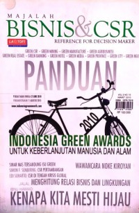 Image of Edisi Panduan Indonesia Green Awards 2010